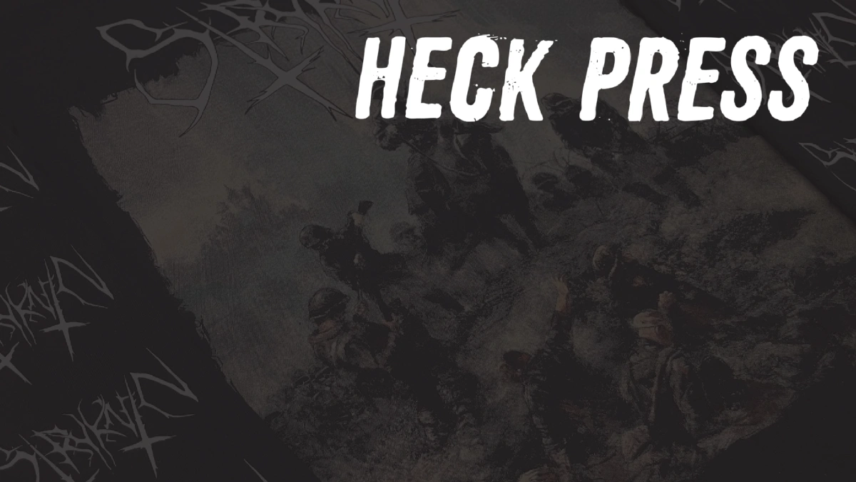 Heck press logo.