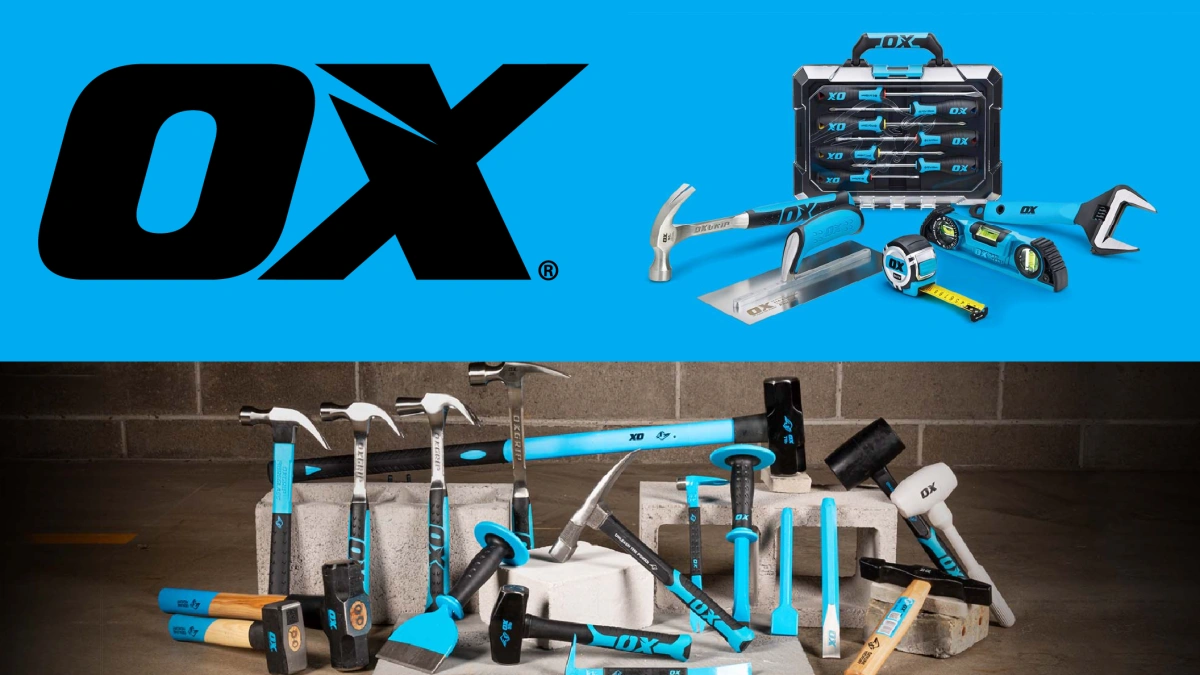 Tools made by OX Tools.