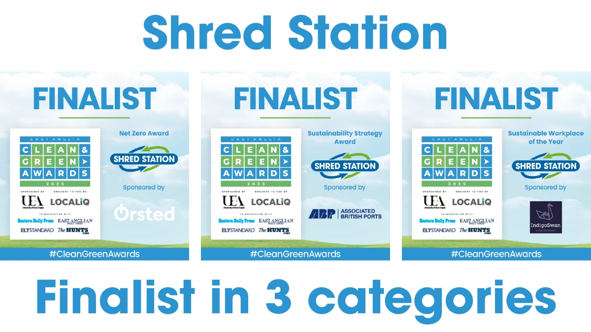 Clean and Green Awards finalist logos.