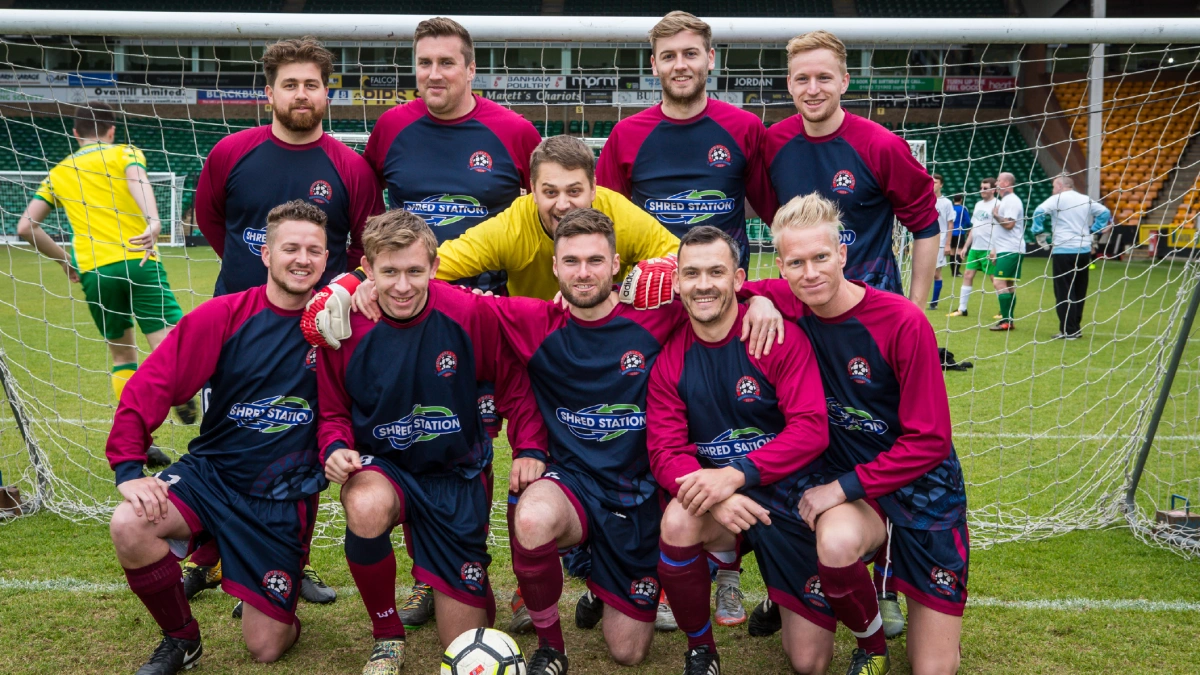Dussindale Rovers team.