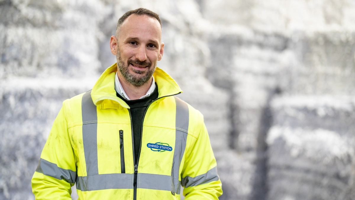 Kristian Carter, Commercial Director at Shred Station and Chair of the BSIA's ID section.