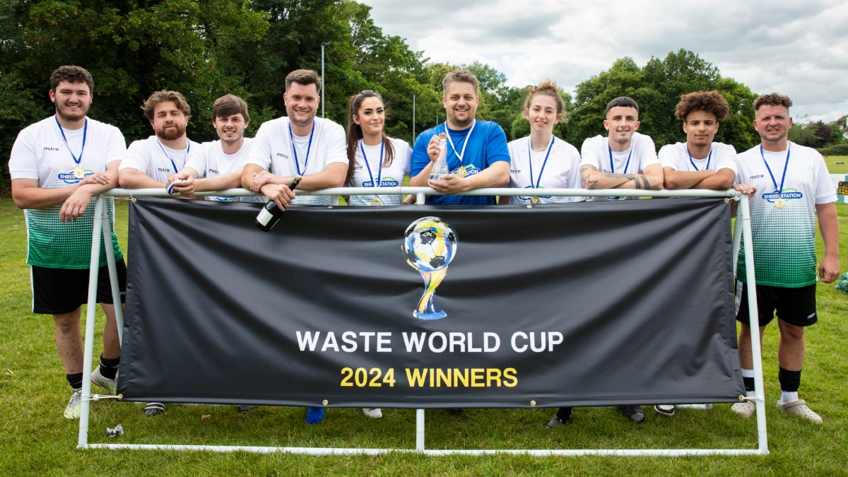 Shred Station's 2024 Waste World Cup team.