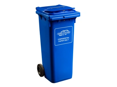 140-litre confidential waste bin.