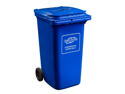 240-litre confidential waste bin.