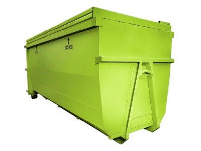 Green RORO skip