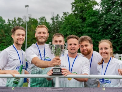 Shred Station's winning Waste World Cup team 2023.