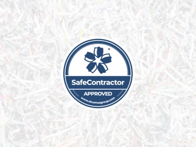 SafeContractor logo.