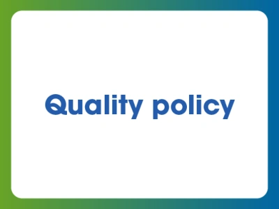 Quality policy.