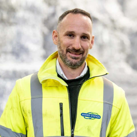 Kristian Carter, Commercial Director at Shred Station.