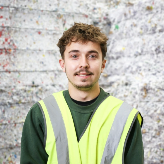 Owen Proudman, Special Projects Assistant at Shred Station.