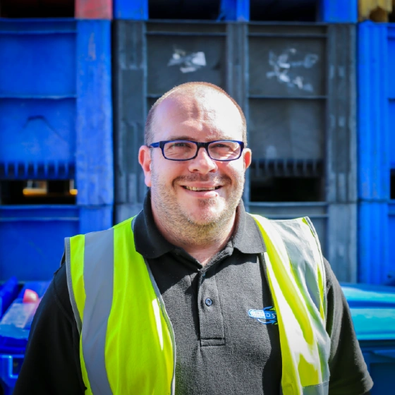 Richard Clarke, a HSEQ Administrator at Shred Station.