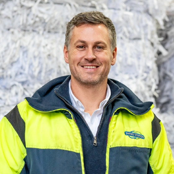 Simon Franklin, founder and Managing Director at Shred Station.