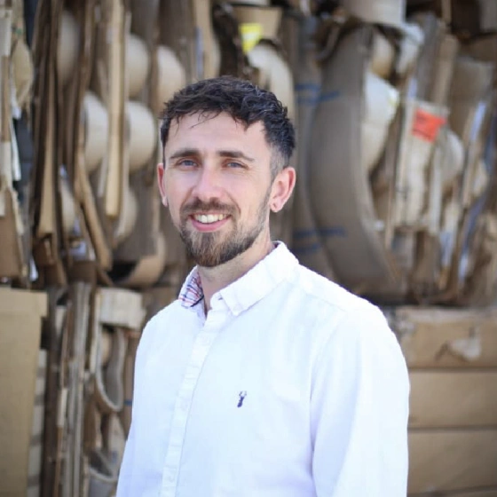 Will Collins, Finance Manager at Shred Station.