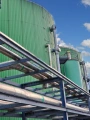 Anaerobic digestion plant.