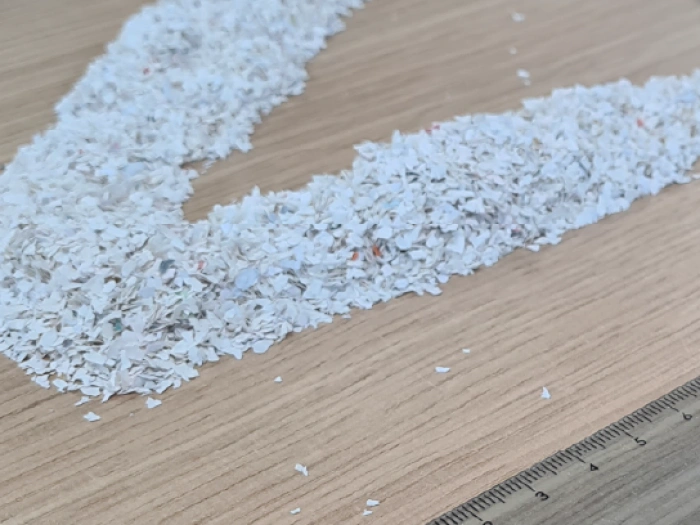 Granulated paperwork.