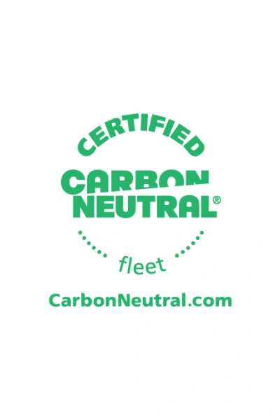 Carbon Neutral fleet logo.