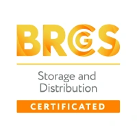 BRCGS Storage and Distribution Certificated logo.