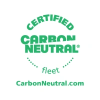 CarbonNeutral certified fleet logo.