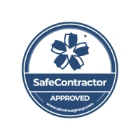 SafeContractor certification logo.