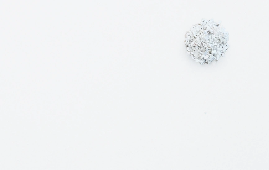 Pile of granulated paper.