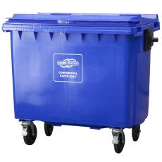 Confidential waste bin 660l
