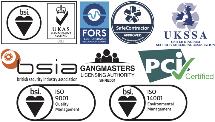 Combination of accreditation logos