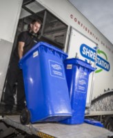 eco-friendly mobile shredding vehicle