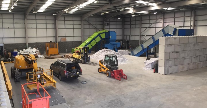 Image of complete shredding depot in Manchester