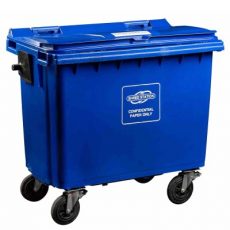 Confidential waste bin - 660 triangle lock