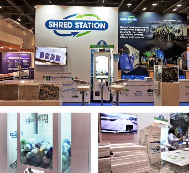 Shred Station Facilities Show Stand