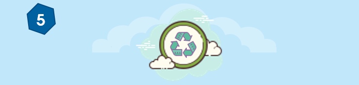 Fifth reason to use a shredding service - eco-friendly