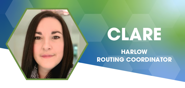 Image of Clare Martin, Harlow Routing Coordinator at Shred Station