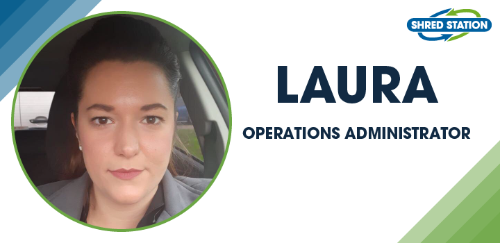 Image of Laura Hurter, Operations Administrator at Shred Station.