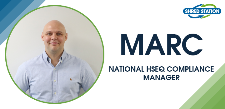 Image of Marc Smith, National HSEQ Compliance Manager at Shred Station