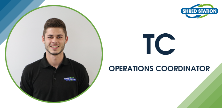 Image of Thomas Cullumbine, Operations Coordinator at Shred Station Limited