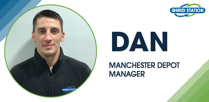 Image of Dan Varga, Manchester depot manager at Shred Station Ltd