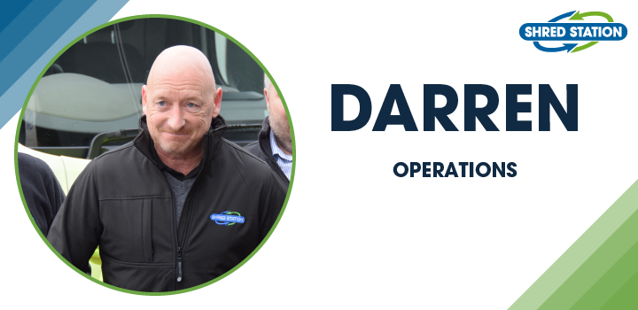 Image of Darren Richardson, Operations Staff at Shred Station Limited