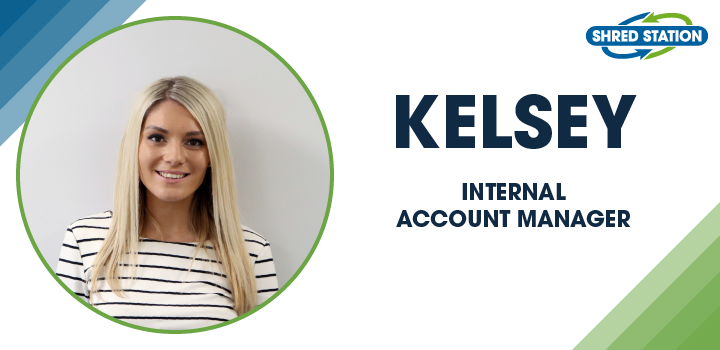 Image of Kelsey Evans, Internal Account Manager at Shred Station