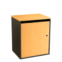Junior sack cabinet for storing confidential materials - beech - Shred Station