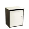 Junior sack cabinet for storing confidential materials - grey - Shred Station