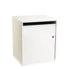 Junior sack cabinet for storing confidential materials - white - Shred Station