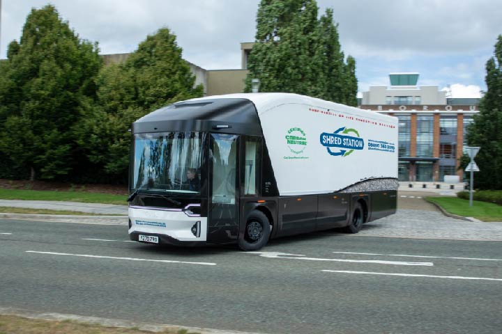Image of Shred Station x Volta Fully Electric Truck