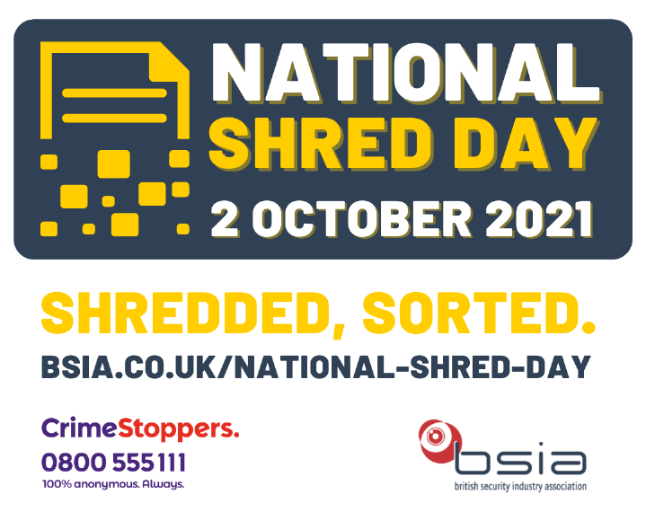 BSIA's National Shred Day logo