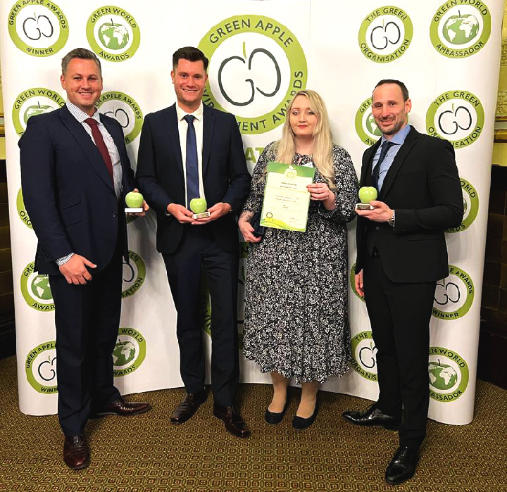 Shred Station received international Green Apple Environment Award