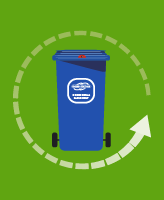 Image of closed-loop plastic bins