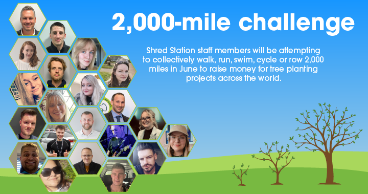 2,000 mile challenge - image of Shred Station staff
