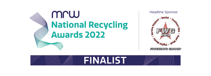 National Recycling Awards Finalist Logo 2022