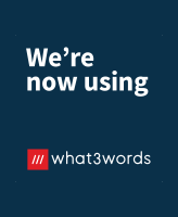 We're now using what3words