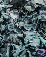 Image of shredded fabric