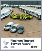 Feefo Platinum Trusted Service Award Logo